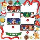 Christmas Money Gift Cards Xmas Envelope Money Holder Gift Party Favors Supplies