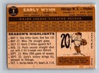1960 Topps Early Wynn Chicago White Sox Vintage Mlb Baseball  1 Rough Corners