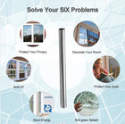 Mirror Reflective One Way Privacy Window Film Glass Tint Anti Uv For Home Office