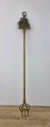 Vintage Brass Fire Side Toasting Fork Ship On Handle 