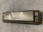 Vintage M-hohner s The Chromonica Harmonica With Box   c  