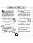 American Girl Kirsten s Pretty Clothes Patterns Out Of Print Reproduction