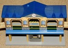 Brio Thomas Compatible Large Wooden Train Station With Ramp Tracks