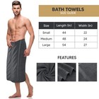 4 Pack Premium Bath Towels Set  27 By 54 Inches  100  Ring Spun Cotton 600gsm   