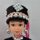 Set Of 2 Ethnic Nationalities Of China Dolls Minority Yunnan Traditional 11 tall
