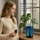  Electric Wax Melt Warmer Ptc Heating Plate With 7 Colors Led Black Forest