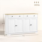 Sideboard Kitchen Cabinet Two Spacious Drawers And Two-door Cabinets