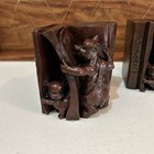 Vintage Little Pigs Bookends Cartoon Vintage Asian Piglets