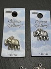 Charming Lot Of Elephant Charms - 17 Total H291