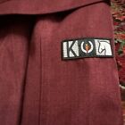 Kerrits Jacket Women s Wine Color  Waterproof Trench Jacket S