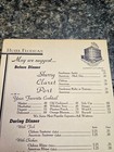 Vintage Hotel Floridian Bar Menu The Gator Room Jacksonville Fl