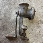 Antique Keystone 5 Cast Iron Meat Grinder Chopper C i co Boyertown  Pa 1 Plate