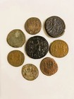 Ancient Roman   Greek Bronze Coin Lot   8 Coins     Authentic Collectors Starter