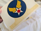 Us Army Air Forces Wwii Water Transfer Decal 4  X 2  Lot Of 2