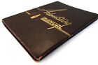Rare 1939-1940 s Coca Cola Large Leather Embossed 4 Ring Advertising Manual -exc