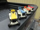 John Deere Colored Lawn   Garden Tractor Older Restored Set  Very Nice