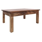 Coffee Table End Sofa Table Living Room Furniture Solid Mahogany Wood Vidaxl