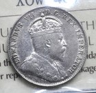 1902-h Canada 10 Cents Iccs Graded Ef-40