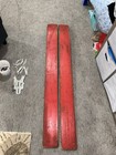 Vintage Pair Wooden Lund Voyager Jumper Water Skis 