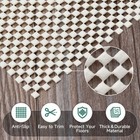 Non Slip Rug Pad Rug Gripper For Hardwood Floors  Extra Thick Non Slip Mat Un   