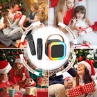 Karaoke Machine For Kids Adults  Portable Bluetooth Mini Karaoke -  2 Mic Black