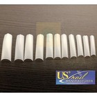 Usn Nails Straight Square Natural Refill Tips Bag Of 500 Pcs Pick Size  0-10