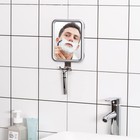 Shower Mirror Fogless For Shaving  Rectangle With 4 Suction Cups Fogless Shower