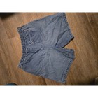 Westbound Womens Vintage High Waisted Denim Shorts Blue Pleated Size 8 Cotton