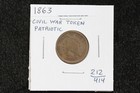 1863 Civil War Token Patriotic The Flag Of Our Union Fuld 212 414 4169