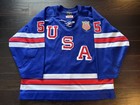 Usntdp Team Usa Game Worn Hockey Jersey  55 Mace   o Phillips Flames Green Bay 
