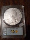 First Strike 2019-p  Pcgs Sp70 25c American Memorial Np  5 Oz Silver 999