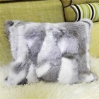 Soft Decor Pillowcase Cushion Cover Home Decor For Bedroom 18x 20   Natural Gray