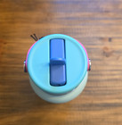 New   Hydro Flask Wide Mouth Water Bottle With Flex Straw Cap 32 Oz Polar Plunge