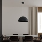 Vintage Black Pendant Light 17 72   Retro Dome Pendant Lamp Wire Length 78 74   