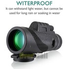 Us Day night Vision 80x100 Hd Optical Monocular Hunting Camping Hiking Telescope