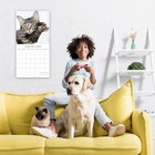 The Gifted Stationery 2026 Square Wall Planner - Cat   Kitten Calendar   