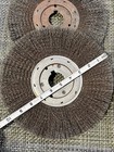 Lot Of 2 Advance 610 Fine 1 2     Wire Wheel Wire Brush Arbor  10   0 010   2  3-e
