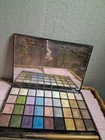 Multi-color Eyeshadow Palette Blue Green Purple Gold Brown Shimmer Matte Pressed