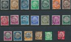 Lot Stamp Germany Wwii 3rd Reich Hitler Hindenburg Selection U