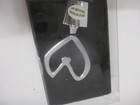 Silvertone Heart Shape Topper Wine Champagne Bottle Stopper Cork