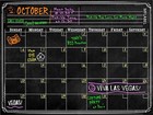 16  X 12  Dry Erase Magnetic Refrigerator Calendar Message Flexible Black Board