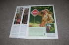 4 Vintage Coca Cola Print Ads  Wwii  C 1940  B