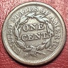 1851 Braided Hair Large Cent  Better Grade  Free Shipping