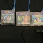 Vintage 2000 Tiger Hit Clips Player W 5 Songs  Untested Nsync Faith Hill Allstar