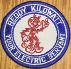 Gemsco Nos Vintage Patch Reddy Kilowatt - Electric Servant Original 1975