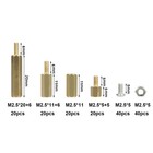 Raspberry Pi Installation Tool 160 Pcs lot M2 5 Series Hex Brass Spacer standoff