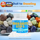 Rock Tumbler 8000 Polishing Grits - Aluminum Oxide  Step 5 Grit - Premium Polish