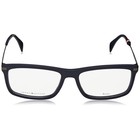 Tommy Hilfiger Men s Rectangular 55mm Eyeglasses Frames Matte Blue Th1538-fll