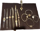 Lot Of 11 Vintage Women   s Watches Gruen Bulova Winthrop Munwill Geneva Timex