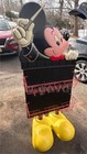 Walt Disney Records Display 3d Mickey Mouse 5 5 Ft Tall  Rare